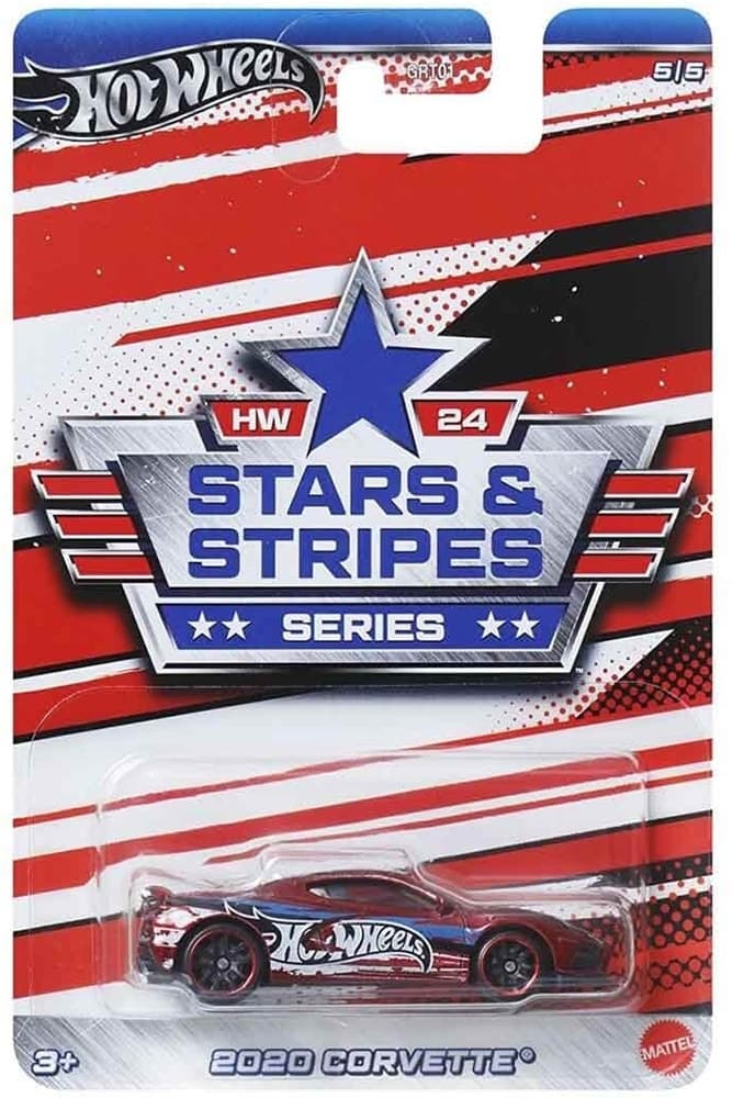 Carrinho Corvette 2020 Mattel Hrw66
