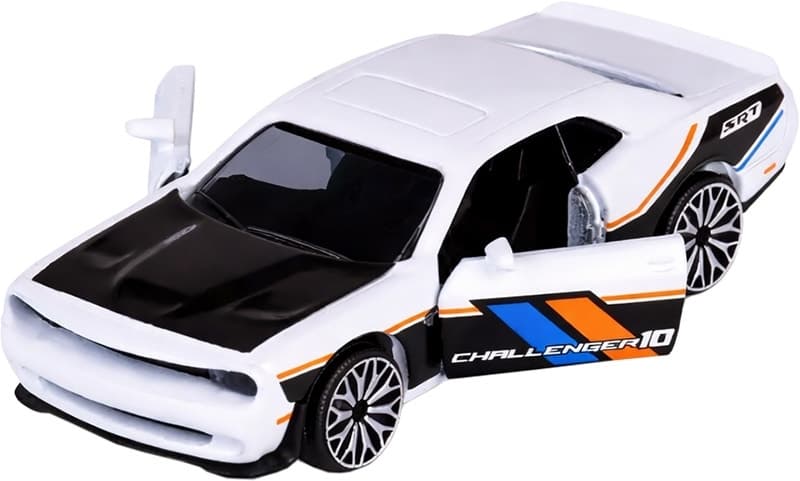 Carrinho Majorette Dodge Challenger Srt Hellcat Racing Premium