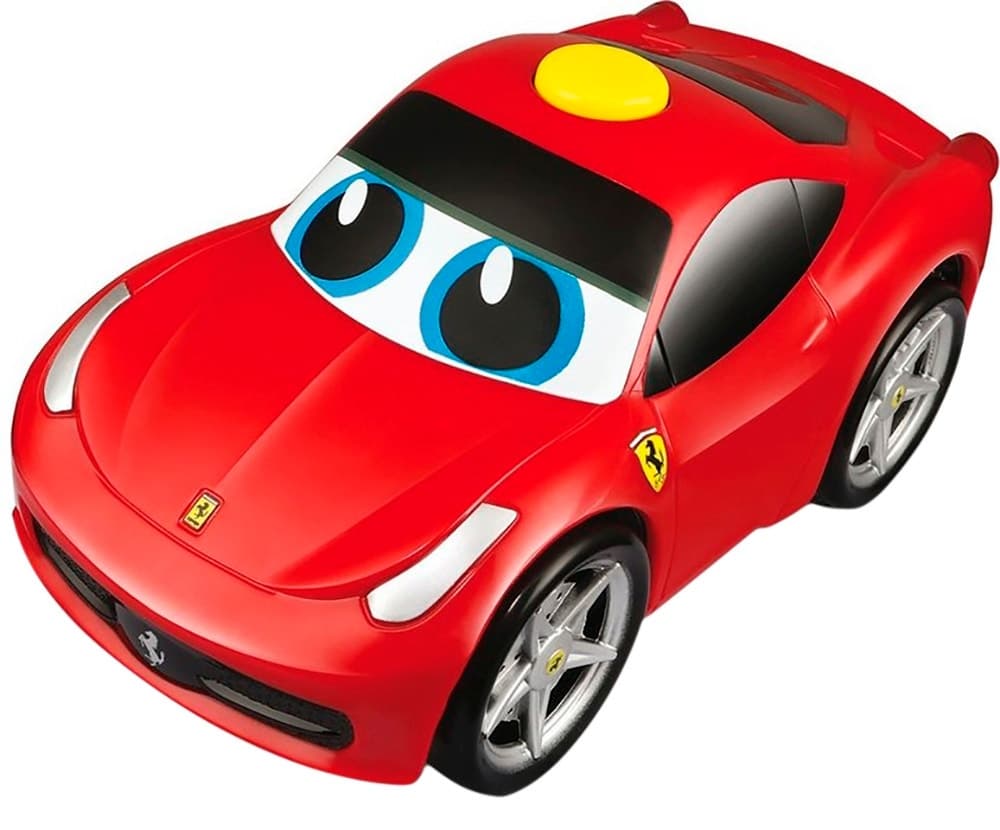 Carrinho BBjunior Ferrari Touch & Go 458 Italia Vermelho