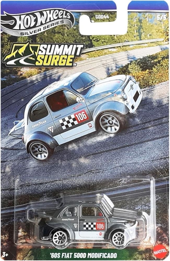 Carrinho Fiat 500D Modificado '60S Hot Wheels Summit Surge Mattel