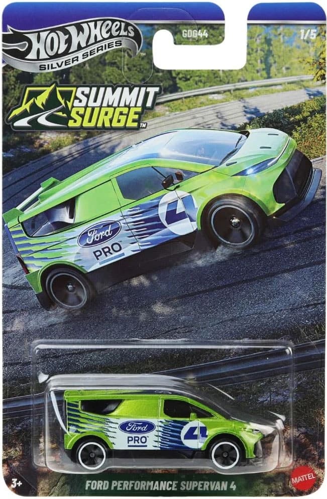 Carrinho Ford Performance Supervan 4 Hot Wheels Summit Surge Mattel