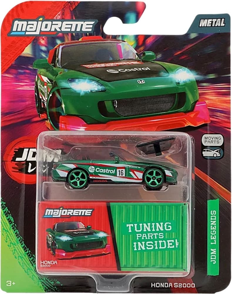 Carrinho Majorette S2000 Jdm Legends Deluxe - 85-0410-1001