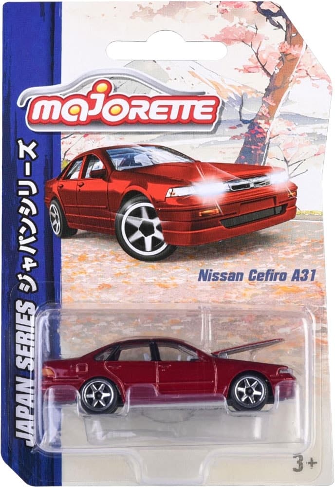 Carrinho Majorette Japan Series Nissan Cefiro A31