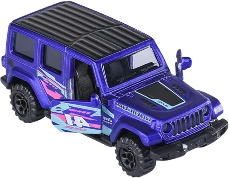 Carrinho Jeep Wrangler 4XE Racing Premium Majorette