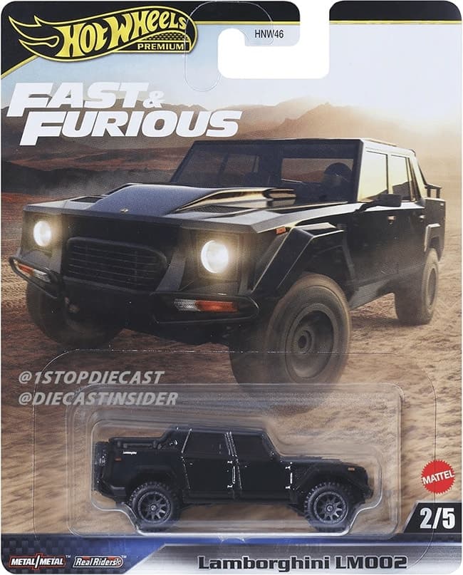 Carrinho Mattel Lamborghini Lm002 Hot Wheels Fast & Furious