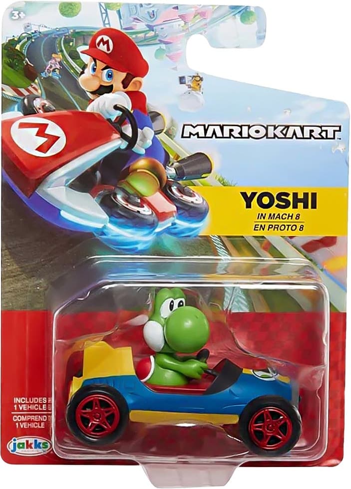 Carrinho Mariokart Yoshi Jakks Pacific