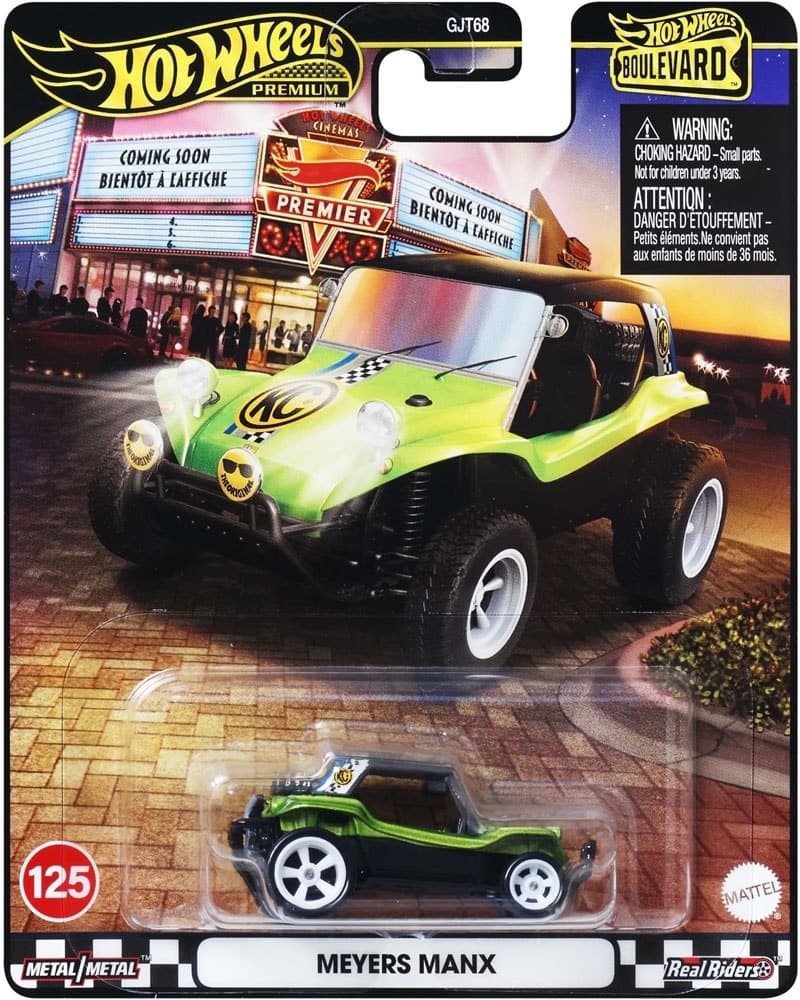 Carrinho Mattel Hot Wheels Meyers Manx Premium