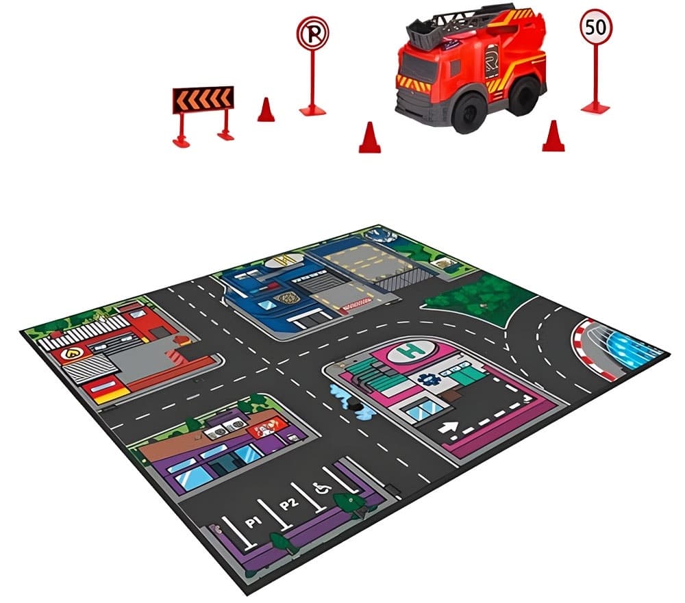 Carrinho Micro Sos Playmat Dickie Toys