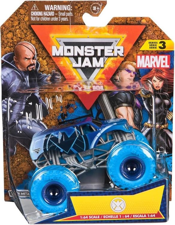 Carrinho Monster Jam Shield Series Spin Master