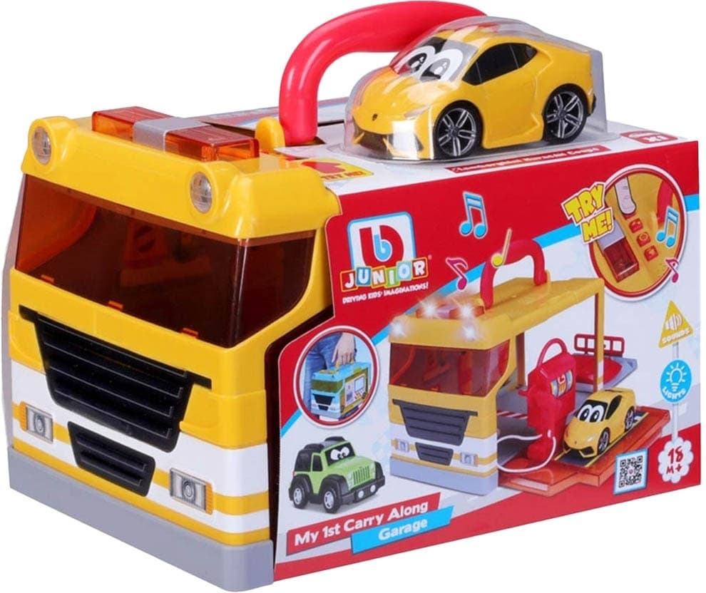 Carrinho de Brinquedo Bbjunior My 1ST Carry Along Garage 16-88622