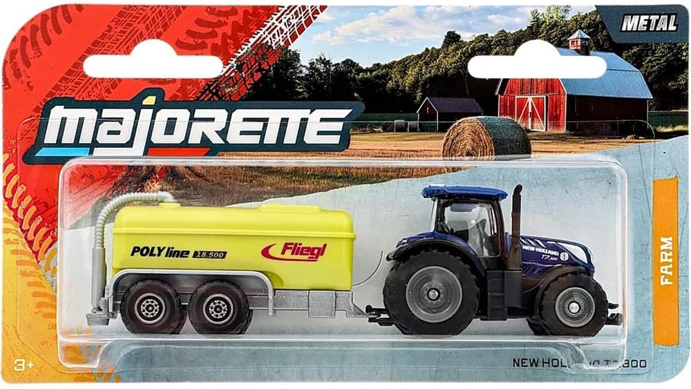 Carrinho Majorette Farm T7300 New Holland