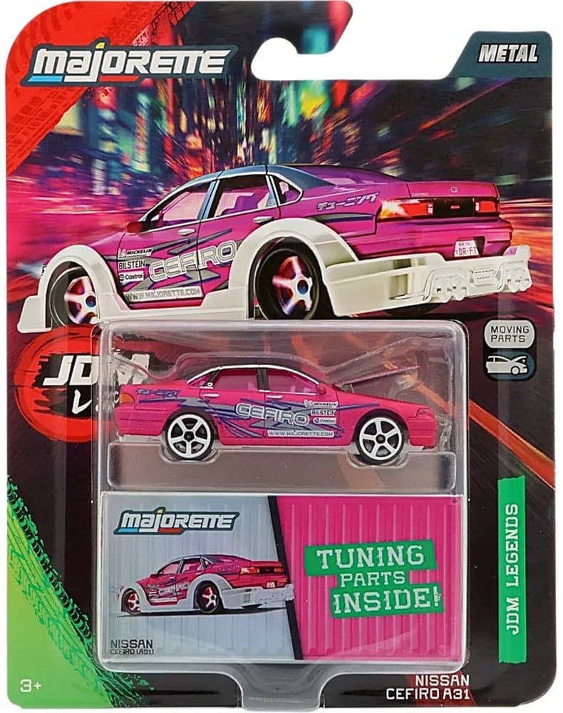 Carrinho Nissan Cefiro A31 Jdm Legends Deluxe Majorette