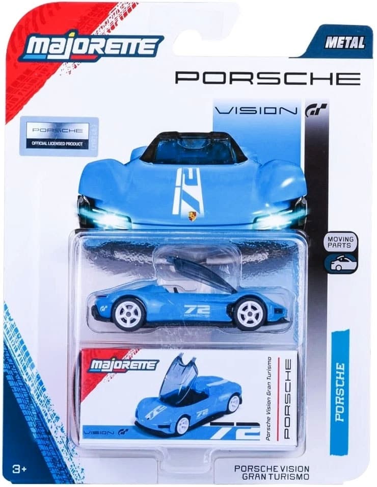 Carrinho Majorette Porsche Vision Gran Turismo Azul - 85-0210-1001