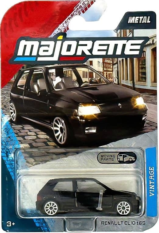 Carrinho Majorette Renault Clio 16S Vintage
