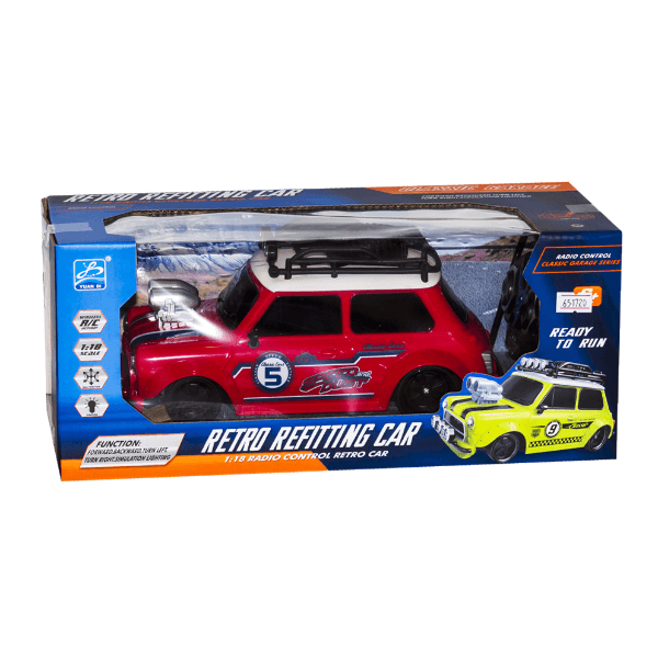 Carrinho Retro Geral Yd898-Mt1818 Vermelho