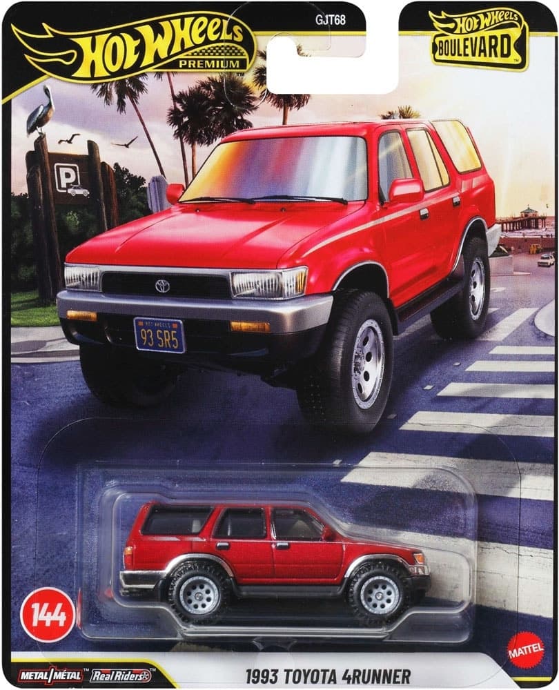 Carrinho Toyota 4Runner 1993 Hot Wheels Boulevard - Mattel Gjt68 Jhw18