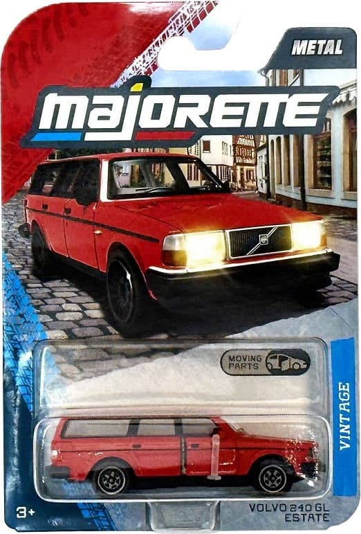 Carrinho Majorette Volvo 240 Gl Estate Vintage - 85-0200-0001