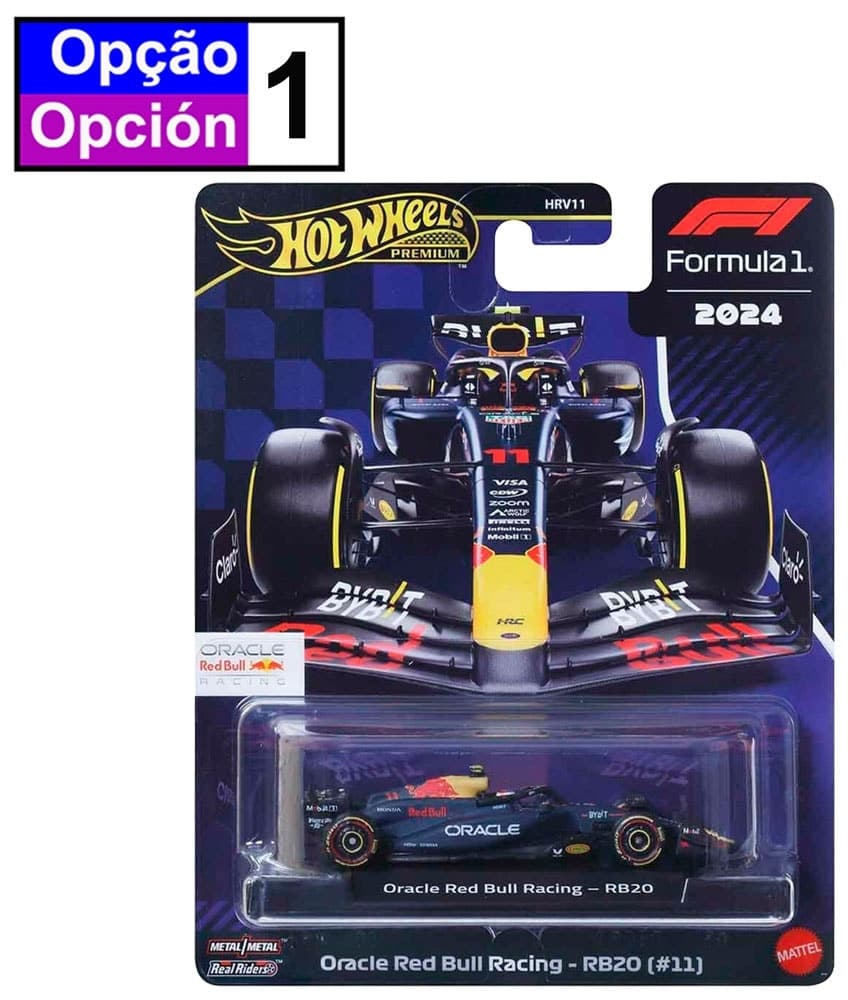 Carrinho Mattel Formula 1 2024 Hrv11 (Vendido Por Unidade)
