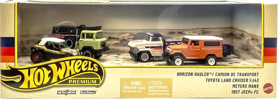 Carrinhos Off-Road Diecast Hot Wheels Premium Mattel - Jhw42 (4 Unidades)
