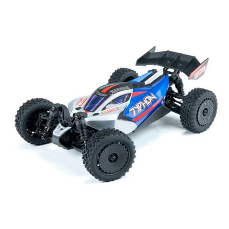 Buggy 4WD Arrma Typhon Grom 1/14 Rtr Azul/Prata