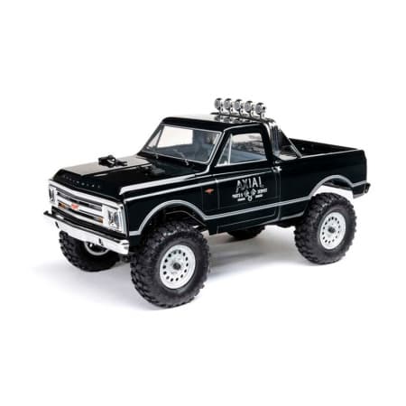 Carro Axial 1/24 Scx24 1967 Chevrolet C10 4WD Rtr Preto AXI00001V2T4