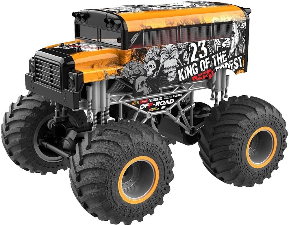 Carro de Controle Remoto Crazon 333 Spirit Beasts Off-Road 333-19162B - Laranja