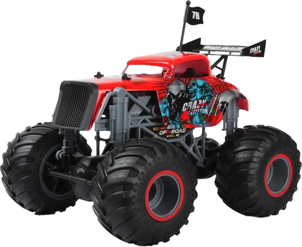 Carro de Controle Remoto Crazon 333 Spirit Beasts Off-Road 333-19163B - Vermelho