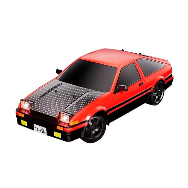 Carro de Controle Remoto Hb Toys 1/12 Drift Racing Rally 4WD Vermelho Hb-R1202