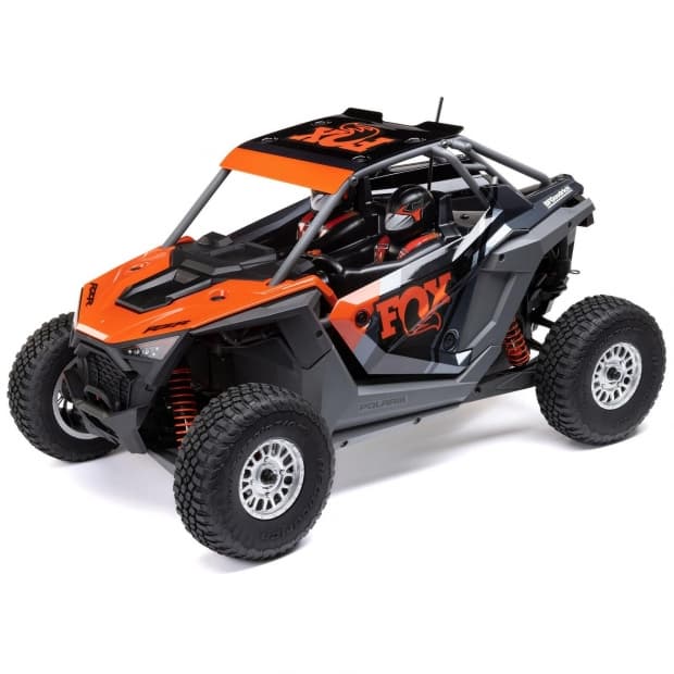Carro Losi 1/10 Rzr Rey 4WD Blx Fox Laranja/Preto
