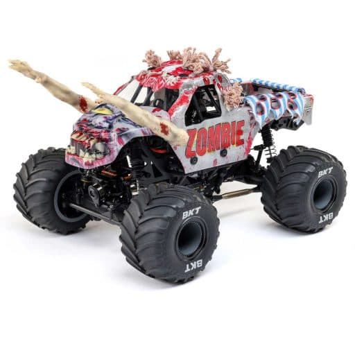 Carro de Controle Remoto Losi 1/18 Mini Lmt Zombie 2S 4WD Rtr