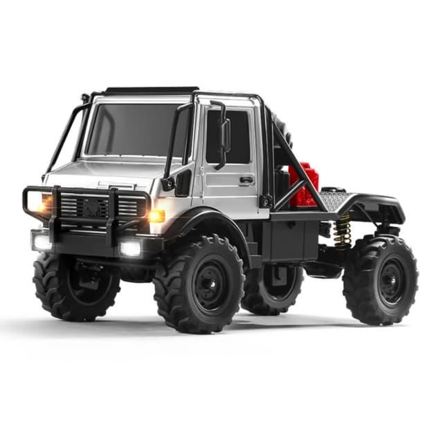 Caminhão Rc Mnmodel 1/18 6KM 4WD Cinza Mn-333