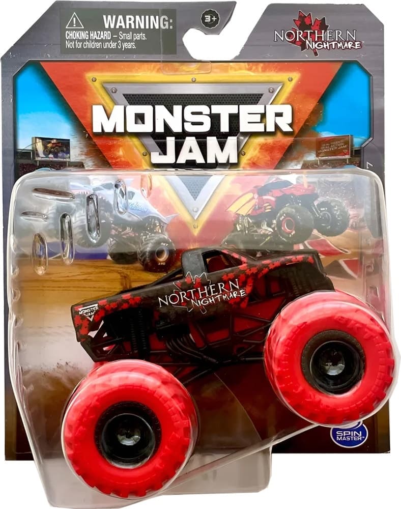 Carro de Controle Remoto Spin Master Monster Jam Northern Nightmare
