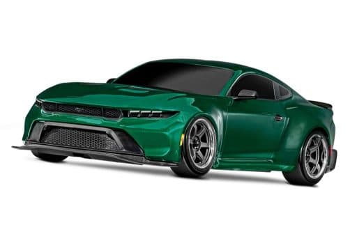 Carro Traxxas 1/10 4-Tec Drift Ford Mustang 2WD TQi Verde