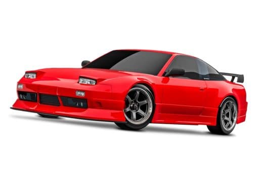 Carro Traxxas 1/10 4-Tec Drift Nissan 240SX Rwd Tqi Vermelho