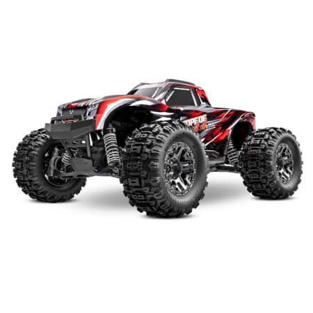 Carro Traxxas Stampede Vxl 4WD Tqi Tsm Vermelho