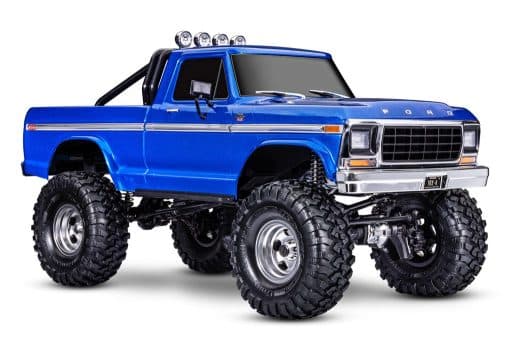 Carro Traxxas 1/10 Trx-4 Ford 79 F-150 Ranger Xlt Tqi Azul