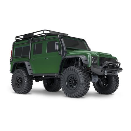 Carro Rc Traxxas Land Rover Defender Tqi Green 82256-4