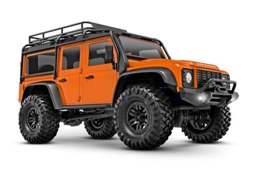 Carro Traxxas 1/18 Trx-4M Land Rover Defender Crawler Rtr Laranja