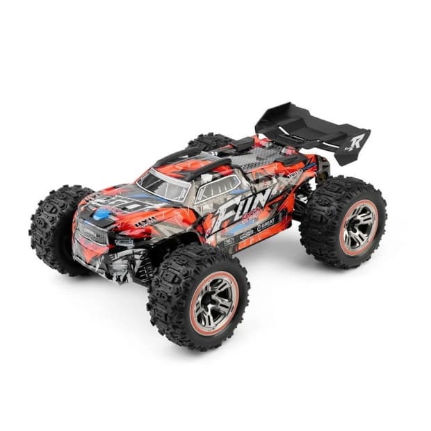 Carro 1/18 Fun Speed 60KM 4WD Wltoys Vermelho 184008