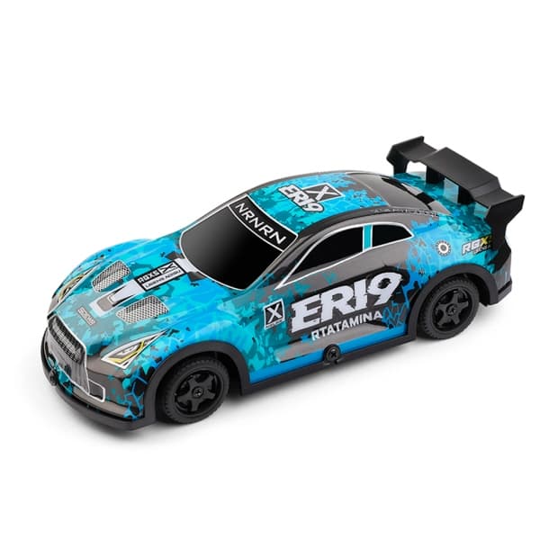 Carro 1/22 Wltoys Er19 Rtatamina Racing 4WD LED Shell 15KM Azul 22206
