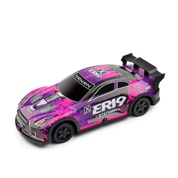 Carro 1/22 Wltoys Er19 Ratamina Racing 4WD LED Shell 15KM Rosa 22206