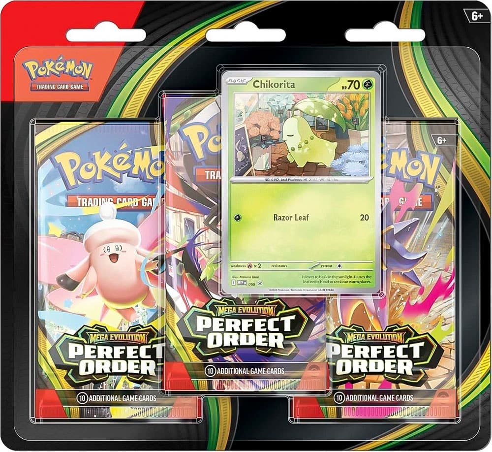 Carta Pokémon Chikorita Mega Evolution Perfect Order