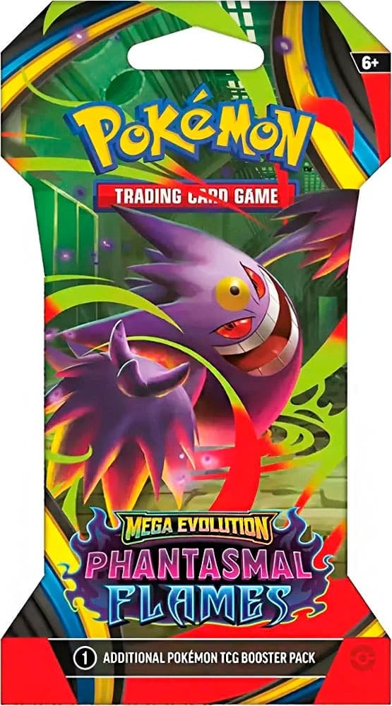 Carta Pokémon Mega Gengar Mega Evolution Phantasmal Flames