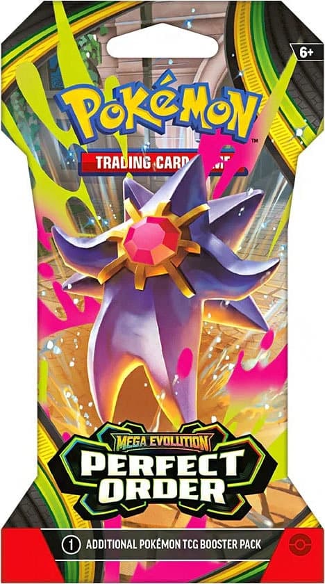 Carta Pokémon Mega Starmie Ex Mega Evolution Perfect Order