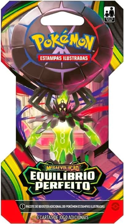 Carta Pokémon Mega Zygarde Ex Megaevolução Equilíbrio Perfeito - 10-10378-107 (6 Cartas)