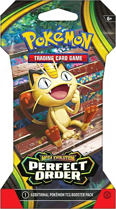 Carta Pokémon Meowth Ex Mega Evolution Perfect Order