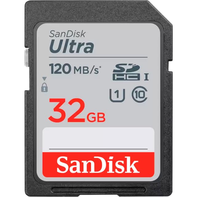 Cartão de Memória Sandisk Sdsdun4-032G-GN6IN Ultra Sdxc 32GB Classe 10 120 MB/s