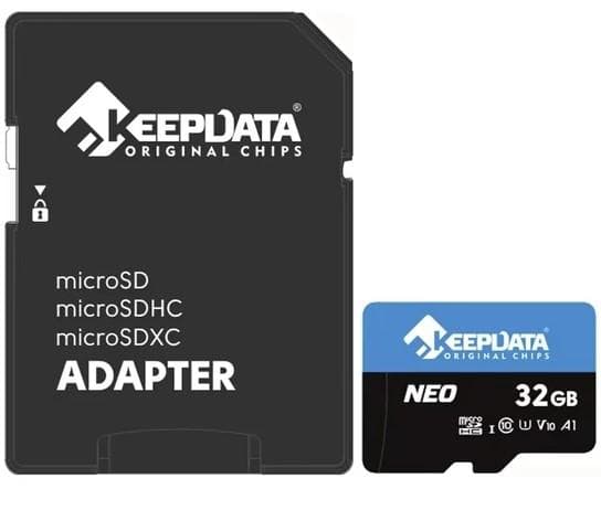 Cartão MicroSD Keepdata Neo A1 V10 95MB 32GB