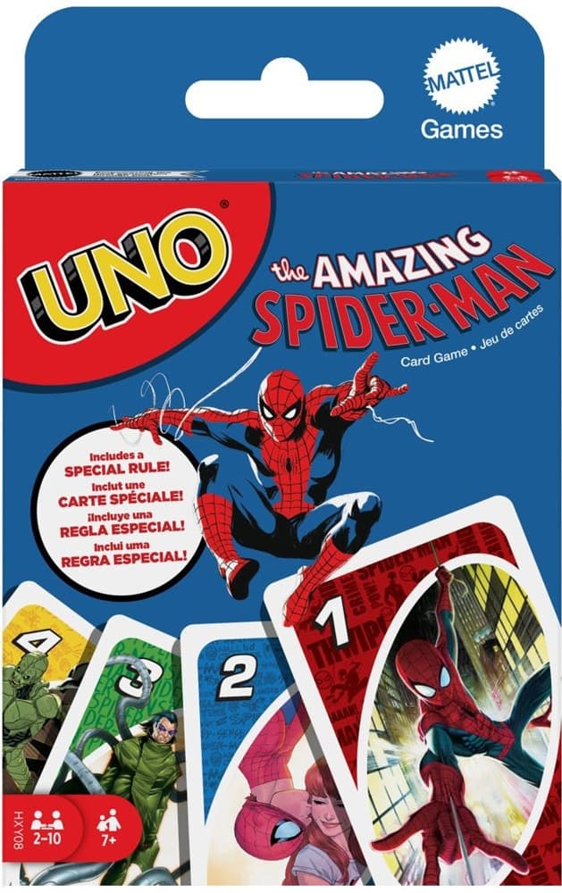 Jogo de Cartas Uno The Amazing Spider-Man Mattel
