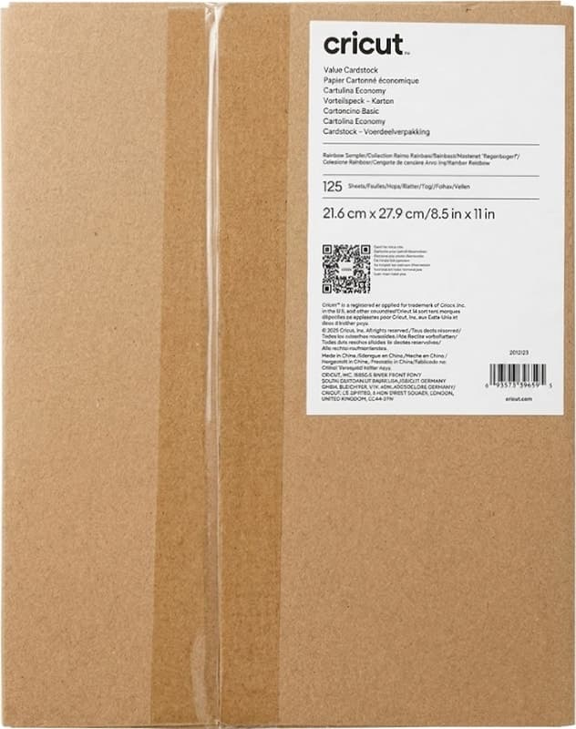 Cartolina Cricut Value 125 Folhas
